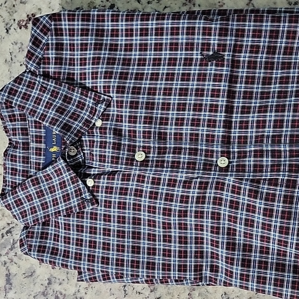 LIKE NEW Men Ralph Lauren Dress Shirt